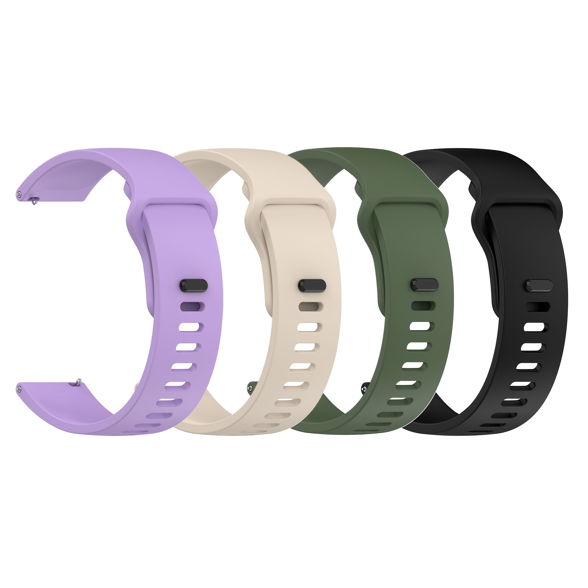 TEMU A 4-item Collection Designed For The For Redmi Watch 5 Active/5 Lite, Featuring A 22mm Quick-release Silicone Sports Band, Compatible With For