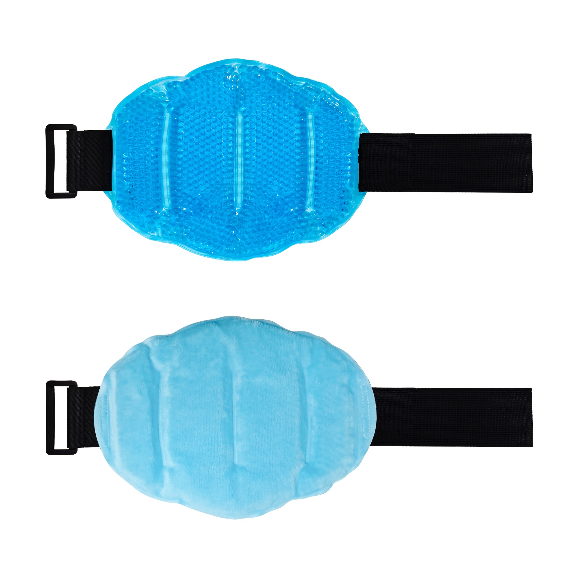 Image of 1pc Knee Ice Bag - Reusable For Cold And Bag, Suitable For Knee Compression - Gel Bead Bag With Adjustable Belt, For Post-exercise, Walking, And Daily Use