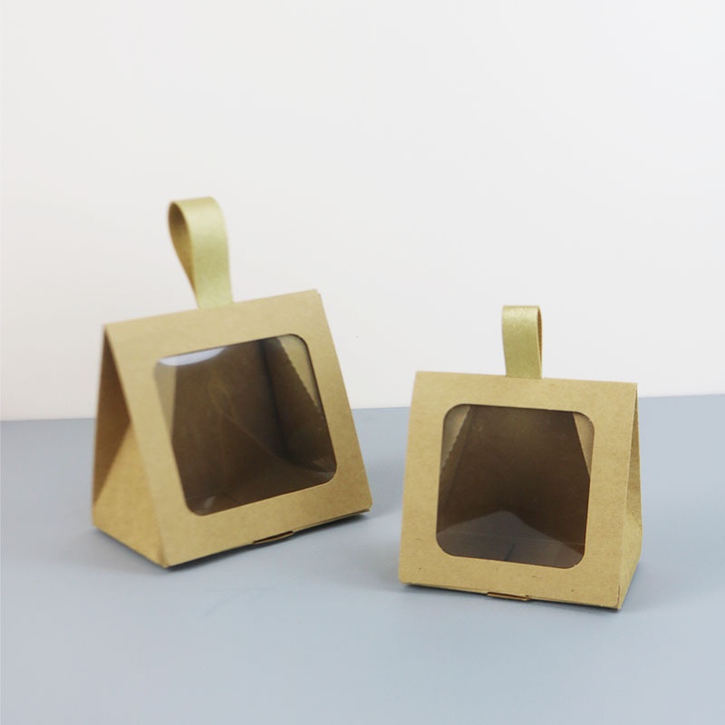24pcs Triangular Gift Boxes with Clear Window