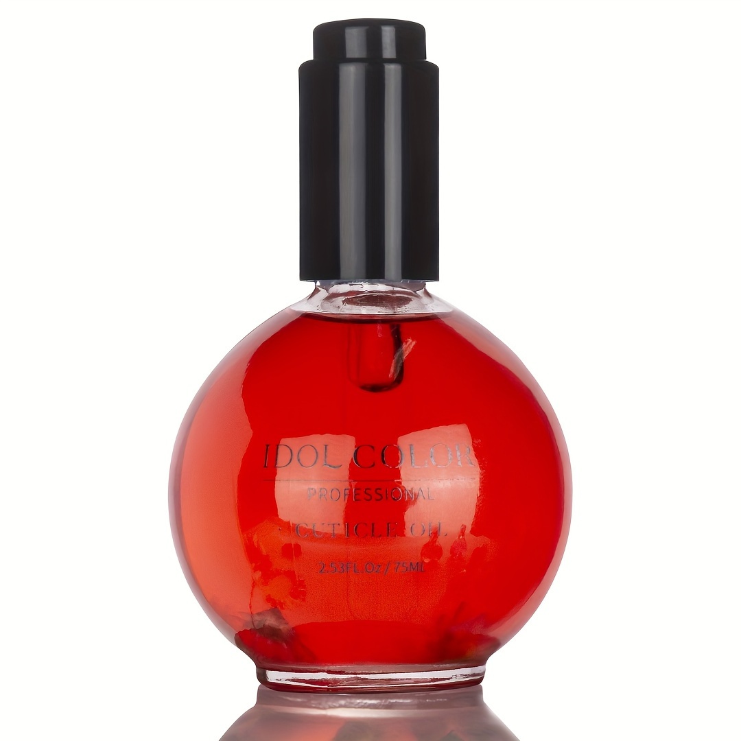 Color Cuticle Oil, Nourishing Cuticle, Cuticle Oil For Nail And Skin Care, Accessory For Manicure And Pedicure, Strawberry Scent