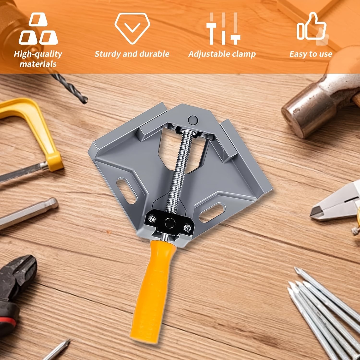 Serre Joints À Angle Réglable 180° - Serre à Souder Aluminium Pour Menuiserie Et Soudure