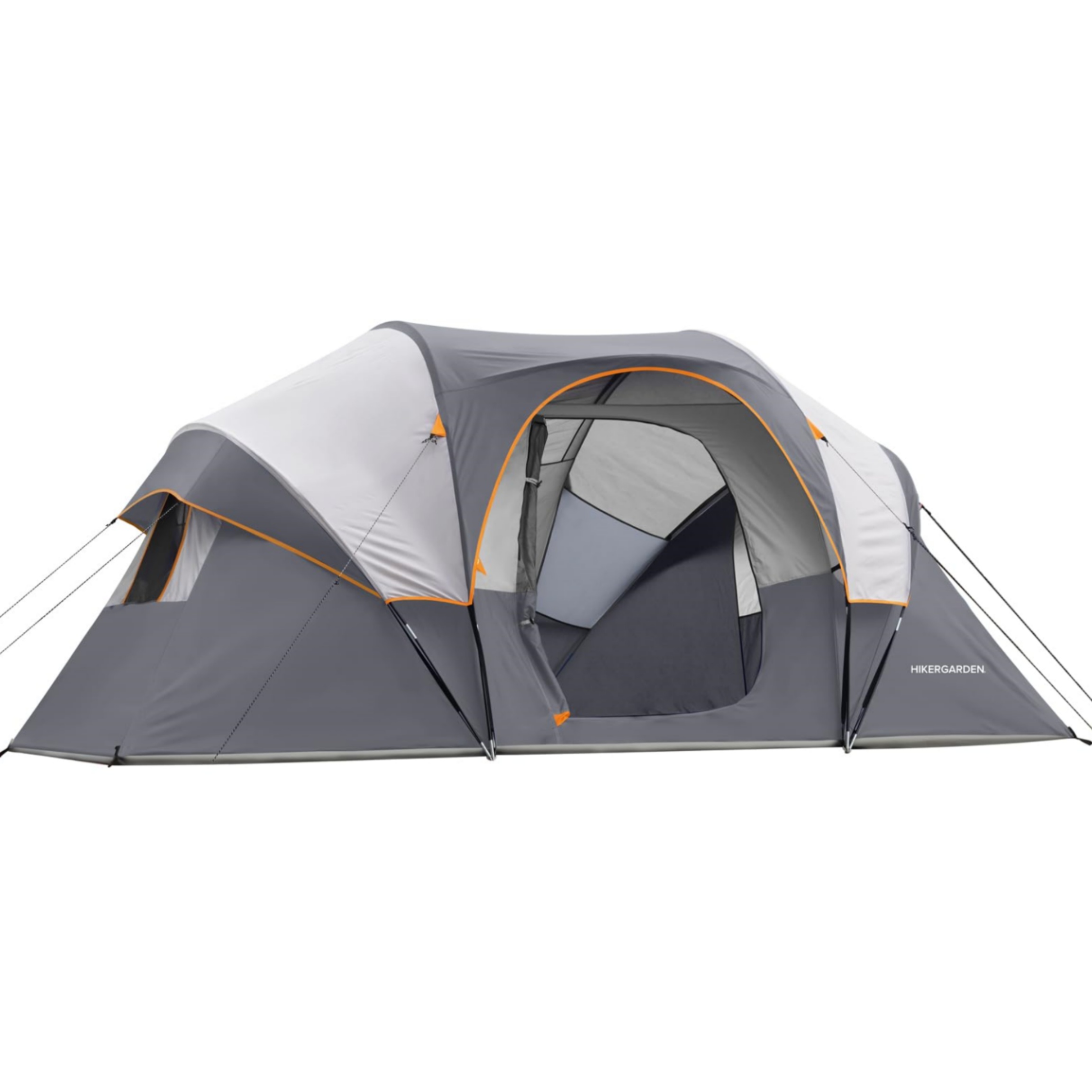 10 Person Camping Tent - Portable Tent For Camp, Windproof Fabric Dome Tent Outdoor For Hiking, Backpacking, Traveling-14'x11'x74in(h)