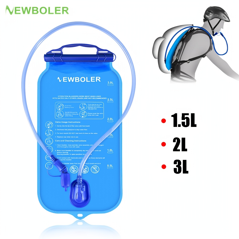 Uswe Sac d'hydratation epic 3l noir/bleu, avec poche à eau 2l | 129.95 € - Culture Vélo
