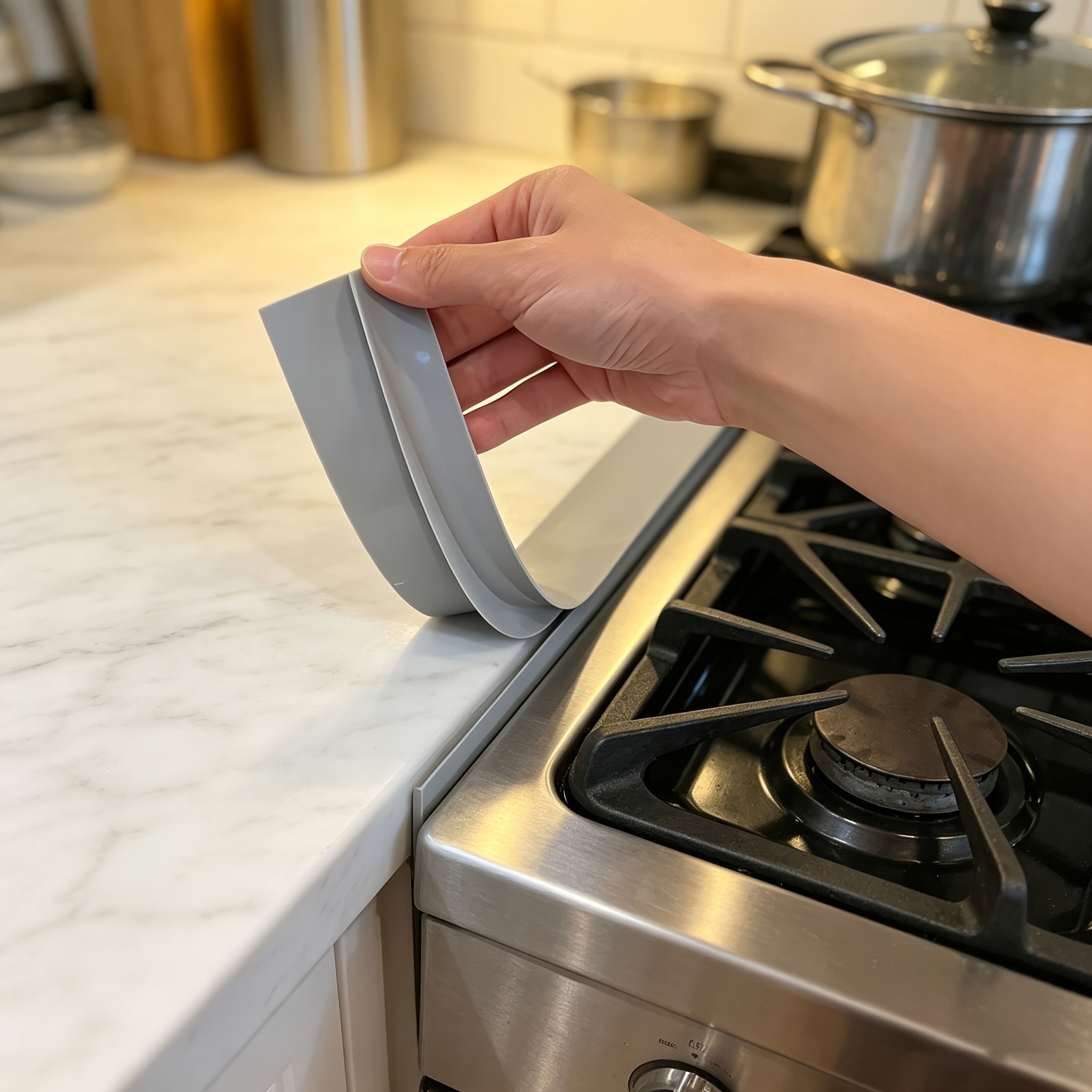 TEMU 2pcs Of Durable Sealing Strips, Cut According To Needs, Suitable For High Temperature, Waterproof And ; Important Upgrade For Cleaning Free