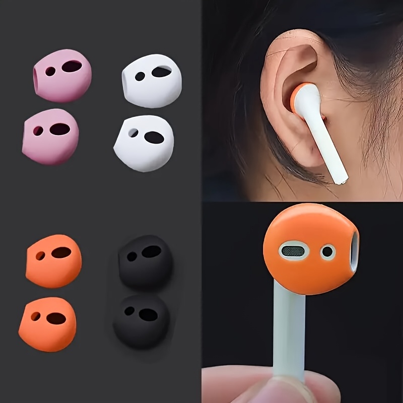 

2pcs Set Of Ultra-thin Silicone Earplug Covers Pg Earphones Ultra-thin Silicone Protective Covers In The Charging Case Without The Opening And Closing Of The Earplug Covers