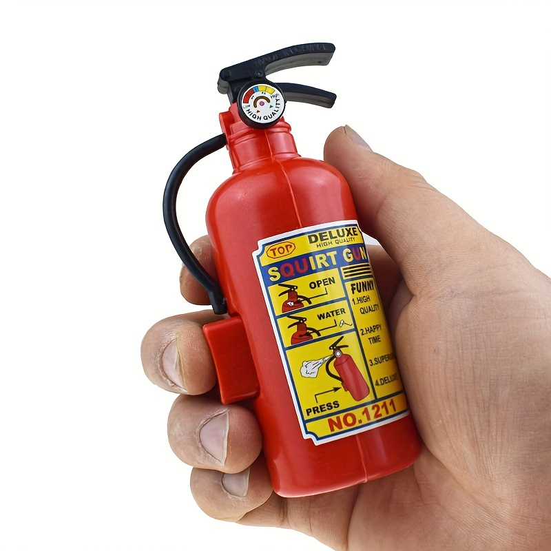 Extintor de incendios de dibujos animados para niños Juguete de chorro de  agua de juego de rol de bo Wmkox8yii shdjk3697