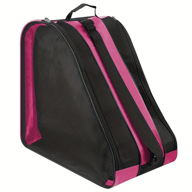 TEMU Universal Skating Bag For Ice Skates And Roller Skates, High Quality Thickened Backpackable Shoe Storage