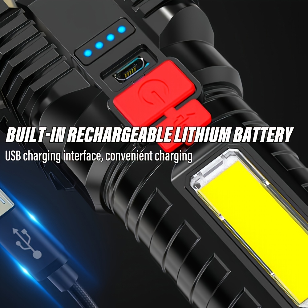 2pcs 5LED Camping Portable Light, Flashlight, Rechargeable Camping... product image 8