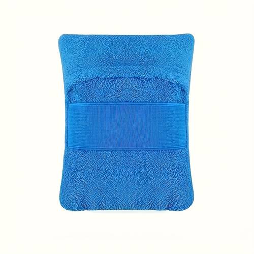 portable beach sand removal and cleaning tool with featuring soft fabric and exfoliating bristles compact structure it ideal for travel beach vacations camping outdoor activities and an essential cleaning tool