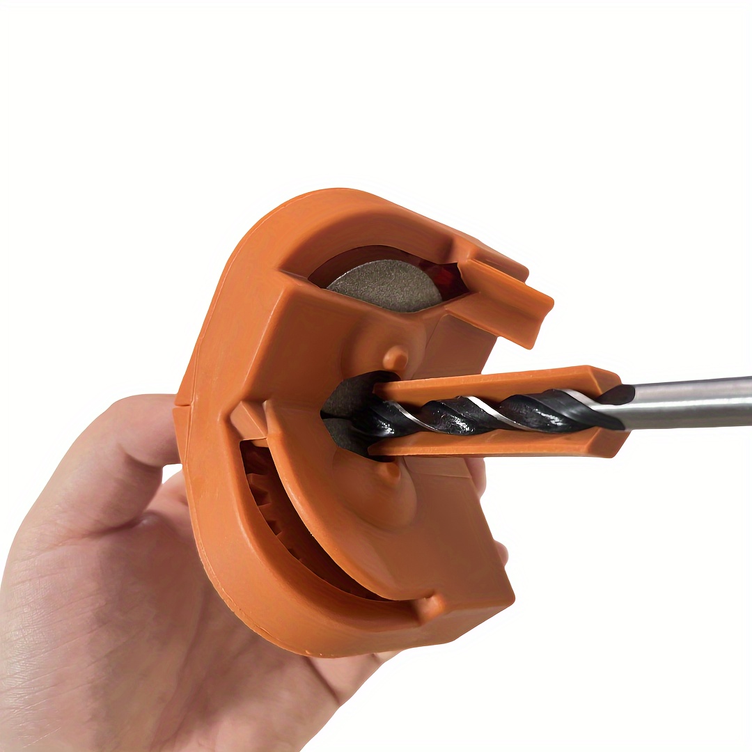 

1pc Multifunctional Portable Sharpener, Drill Bit Grinder, Impact Drill & Mill Cutter Sharpener, Kitchen Knife Tool Sharpener, Metal & Plastic Material, Compact Design