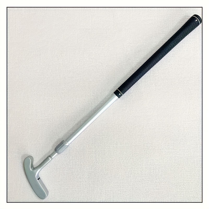 E-shop Zweirichtige, verstellbare Golf Putting Übungsstange, geeignet für Rechtshänder oder Linkshänder, Mini Golf Putter mit verstellbarer Länge für