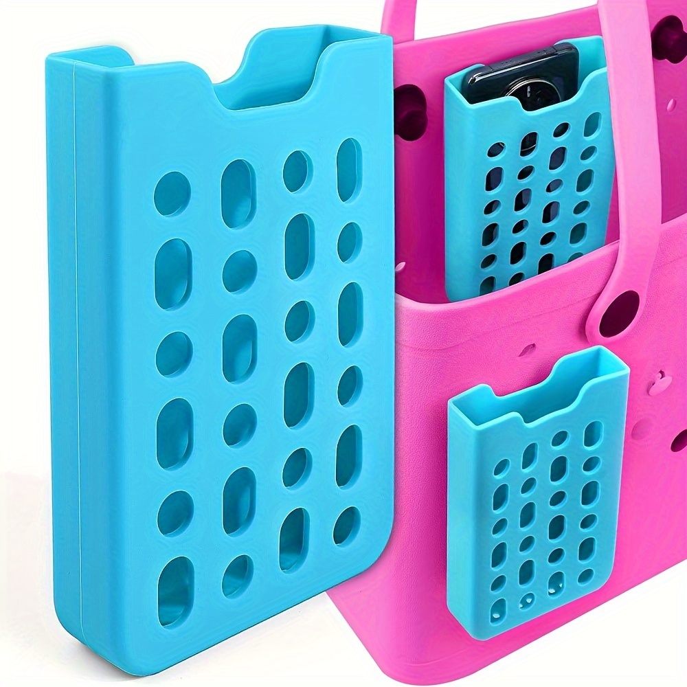 

1pc Phone Holder Compatible With Bogg Bag, Silicone Phone Holder Keep Your Phone Handy In Tote Bag