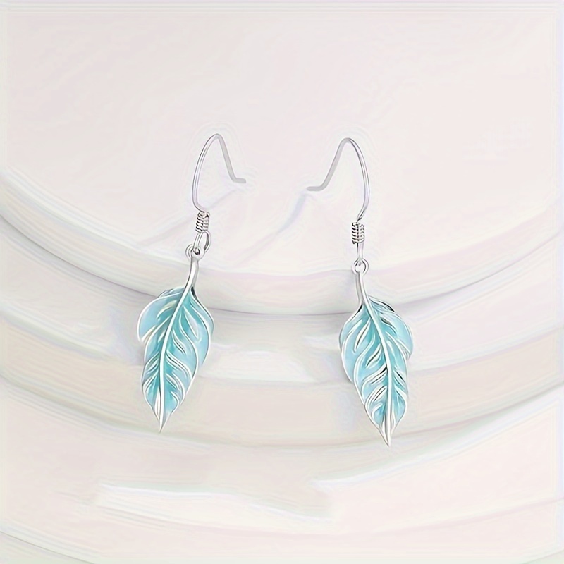 Cimenexe Bohemio Ala De Angel Pendientes Colgantes Metal Plateado Ala De Pluma Pendientes Largos Ala De Pluma Gancho Pendientes Punk Ala De Angel Joyas Para Mujeres