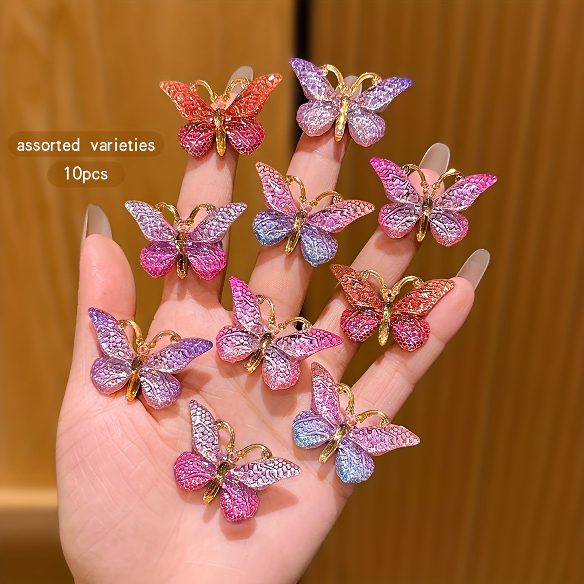 10 Random Colorful Hair Clips Suitable For Everyday Hair Additions