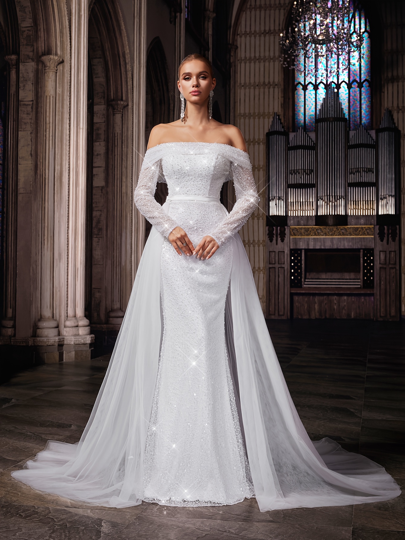 bridal gowns sold on Temu United States