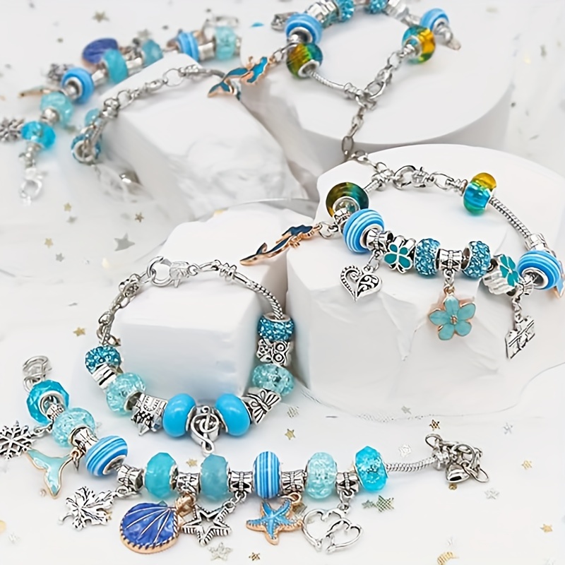 Diy Bracelet Making Pandora Bracelet Kit 5-Minute Crafts Kids Art