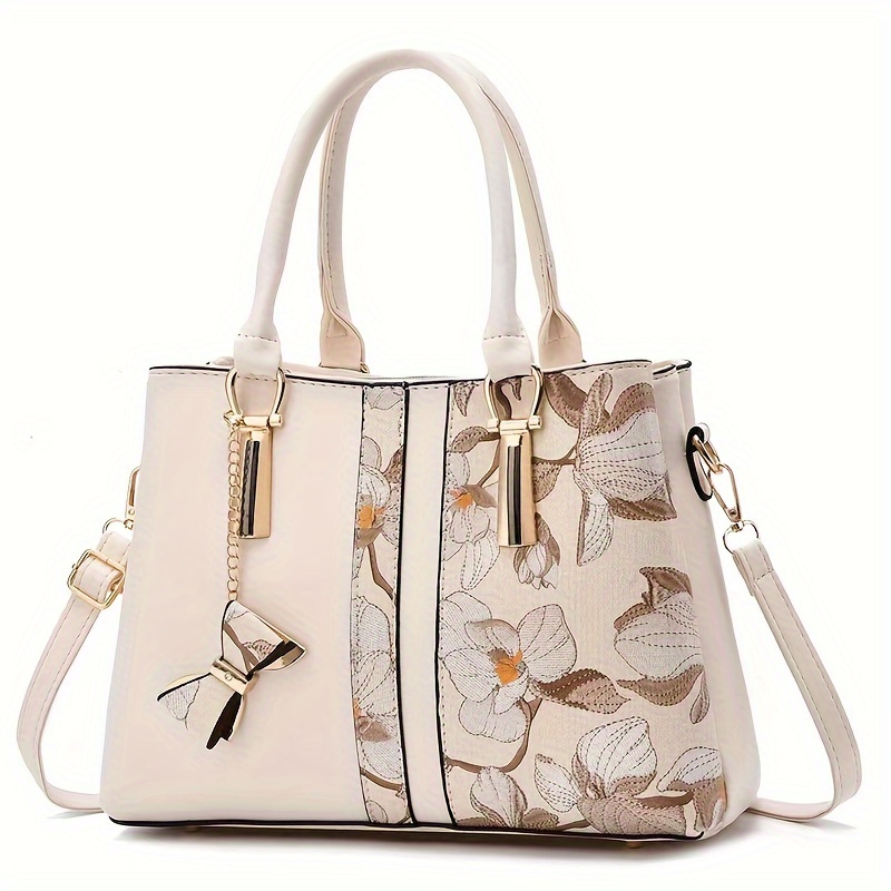 European And New Women's Printed Handbag Elegant Shoulder Messenger Bag