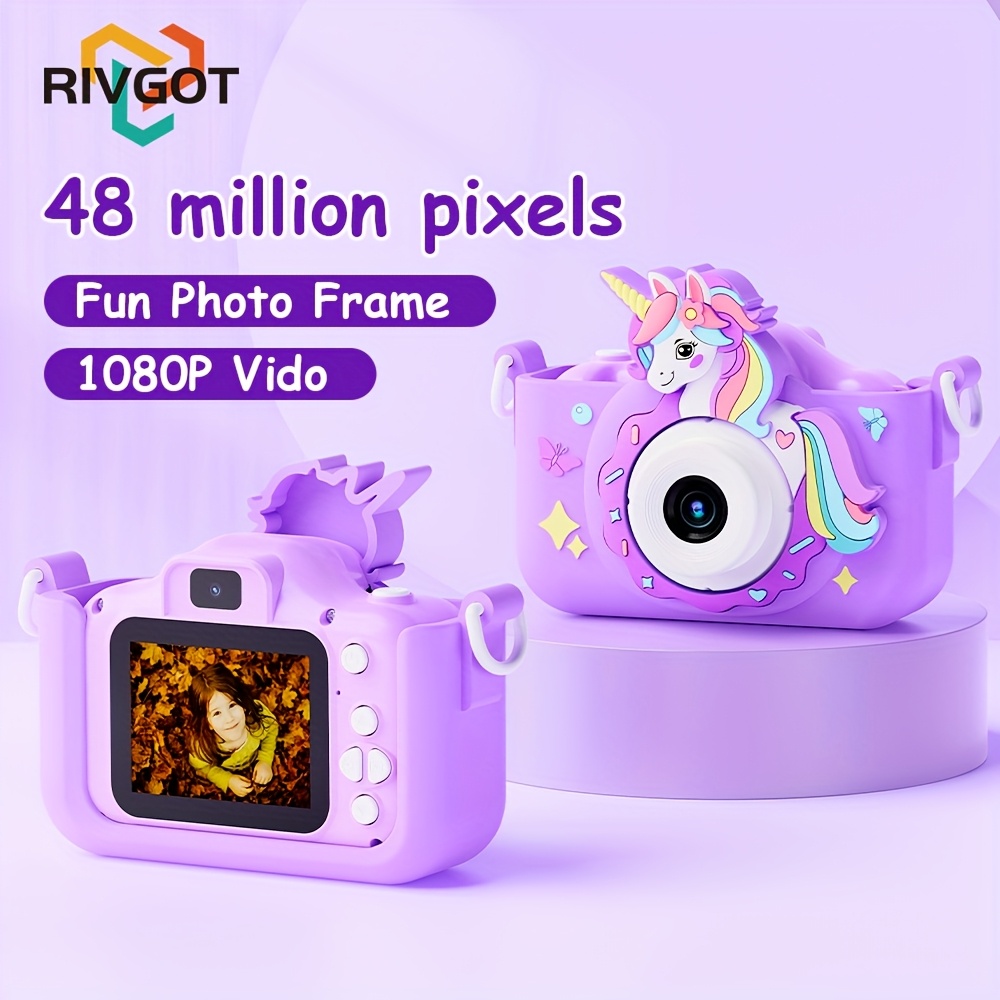 RIVGOT Kids Camera