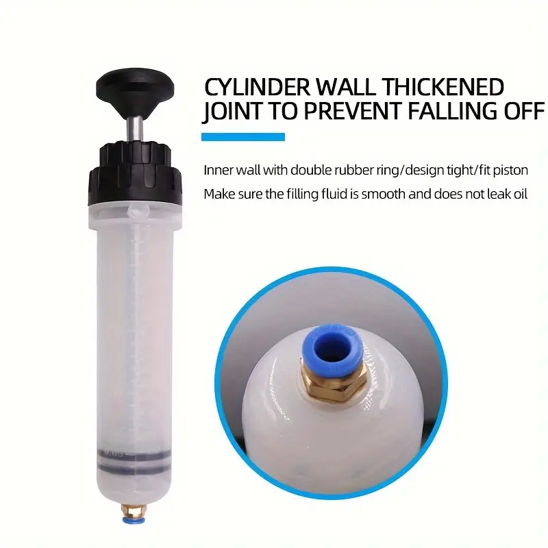 Manual Car Oil Fluid Extractor Pump – Handheld Vacuum Syringe For Fuel & Fluid Transfer