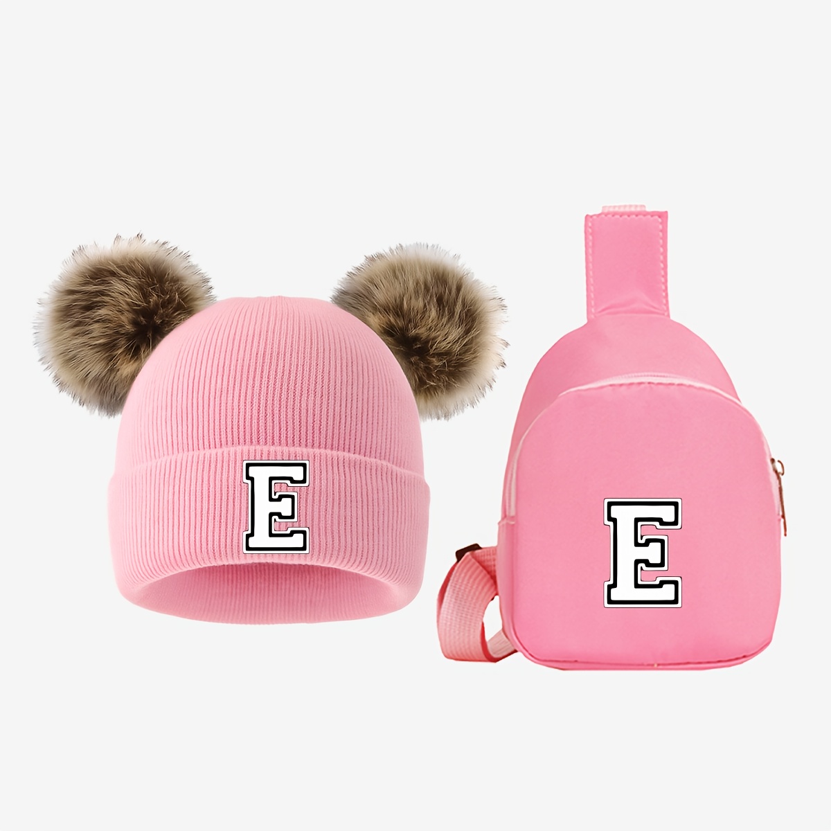 Close-up Details of Knitted Alphabet Pattern