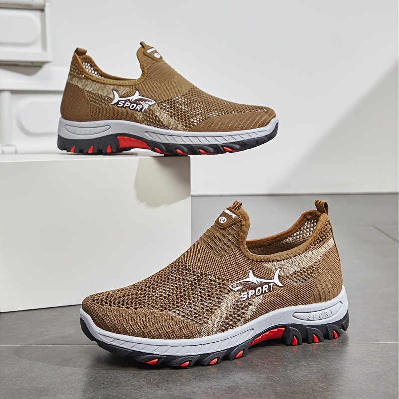 tenis de corrida respiráveis antiderrapantes para homens Temu Brazil