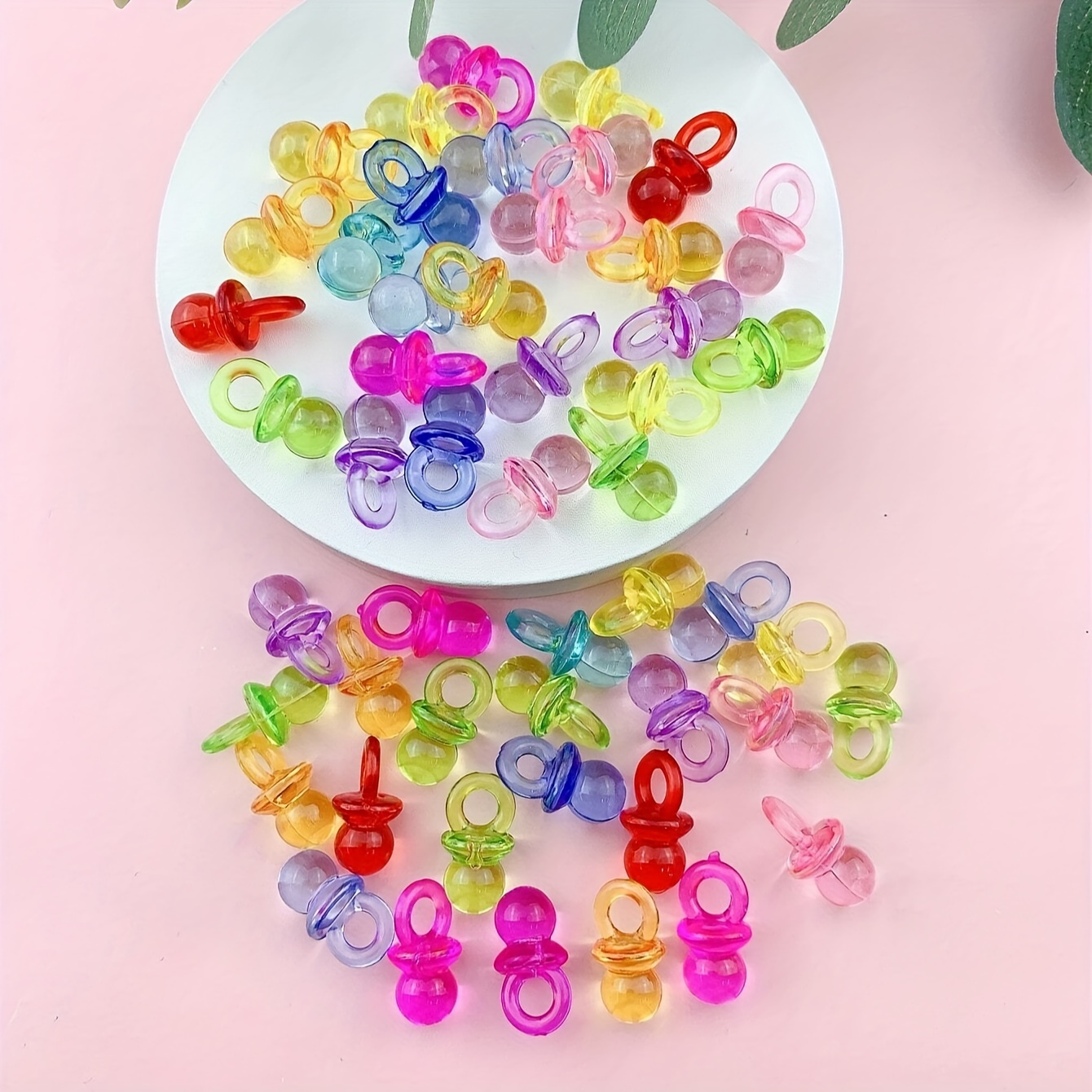 

30pcs Transparent Shaped Pendants For Jewelry Making Diy Handmade Necklace Bracelet Key Chain Earrings Accessories