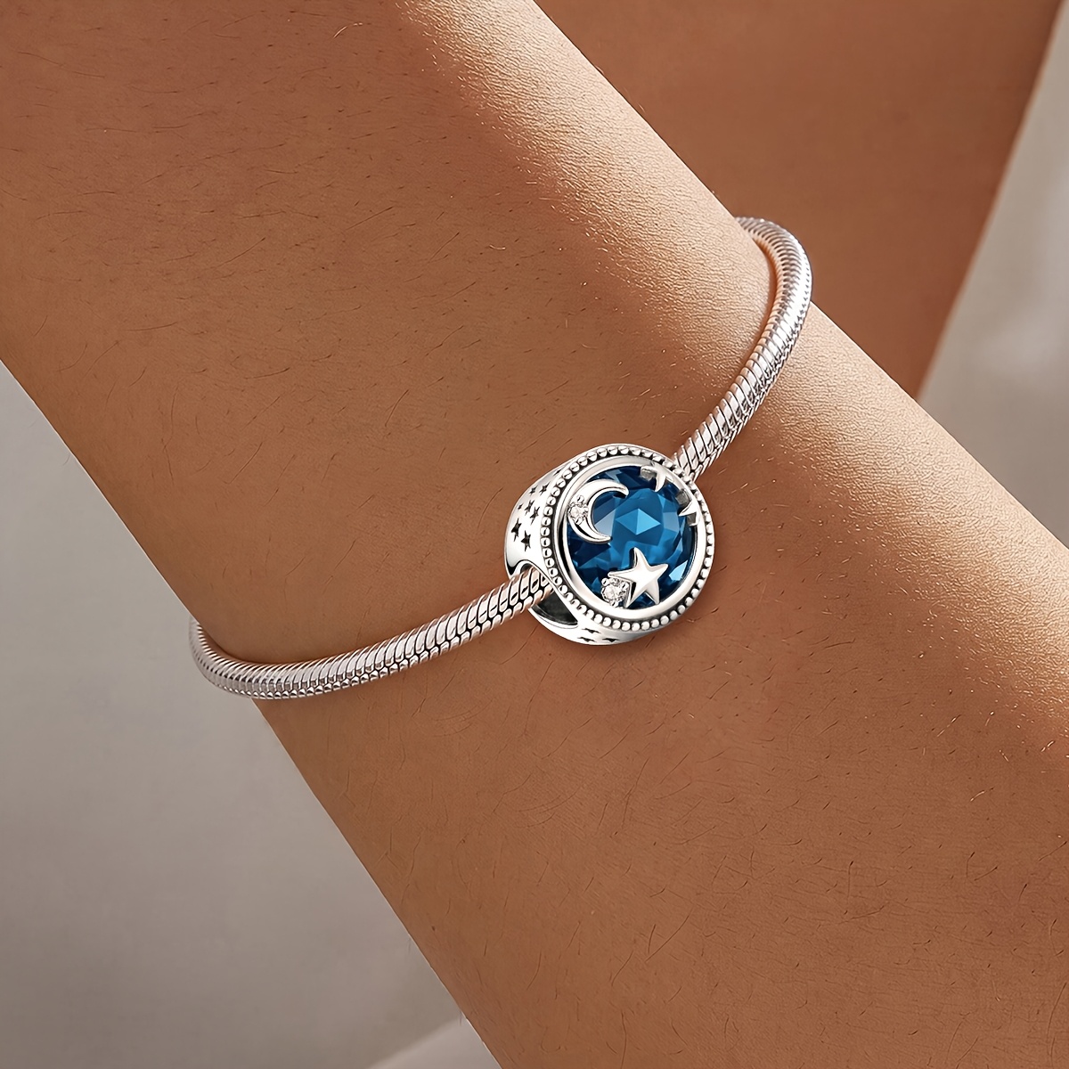 Star Moon Universe DIY Pendant Charm Beaded Bracelet