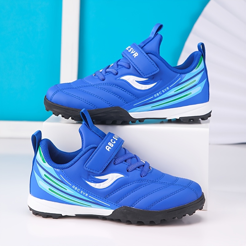 Image of Soccer Shoes 2024 New Boys And Girls Magic Without Laces School Students Professional Training Shoes