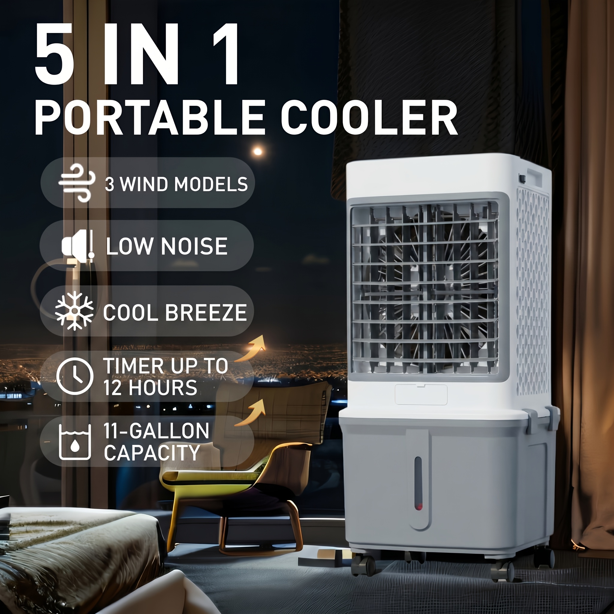 Portable Air Conditioners&comma; Evaporative Air C...