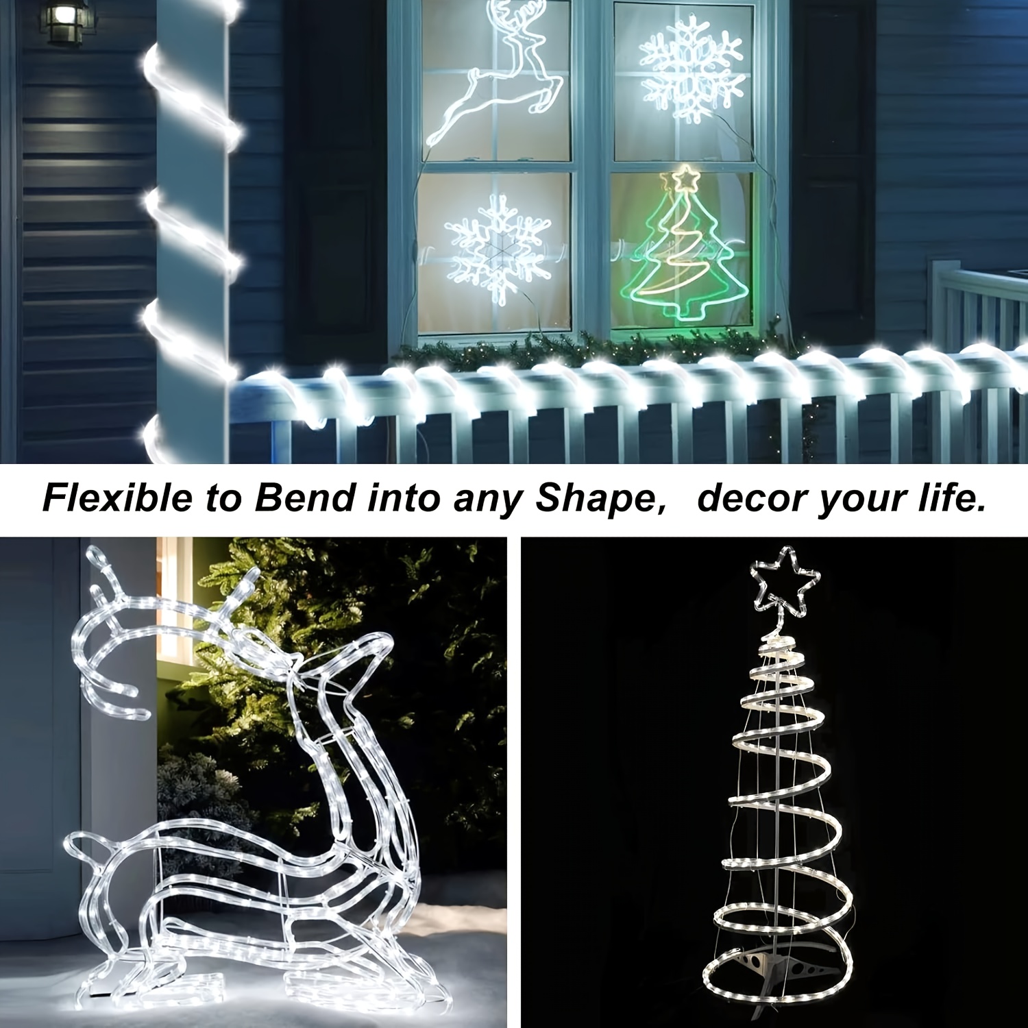 Smart USB Sleeve String Lights for Festive Decor