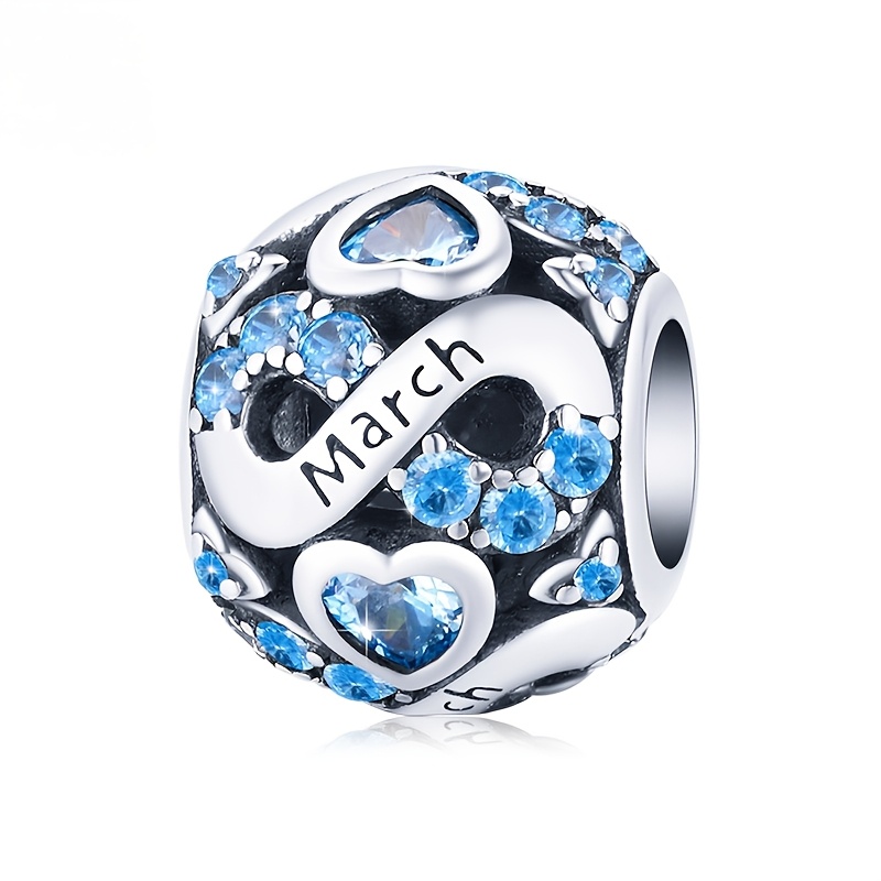 Women's Elegant Birthstone Infinite Love Heart Pendant