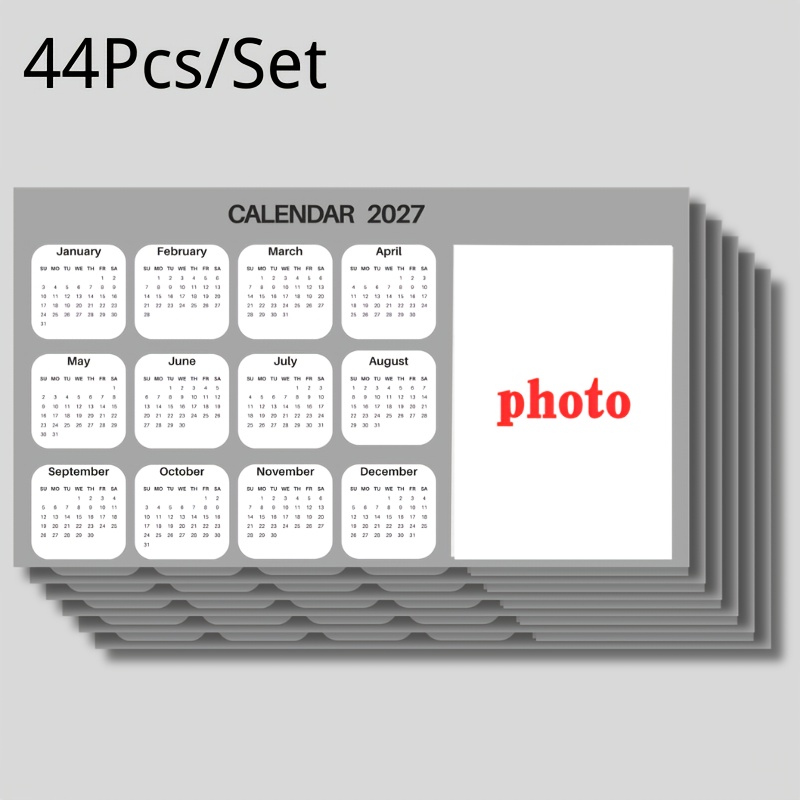 TEMU Custom Photo Magnet Calendar Is A Magnetic Decorative Item Combining Personal Photos, Corporate Promotional Content, Or Special Date Information