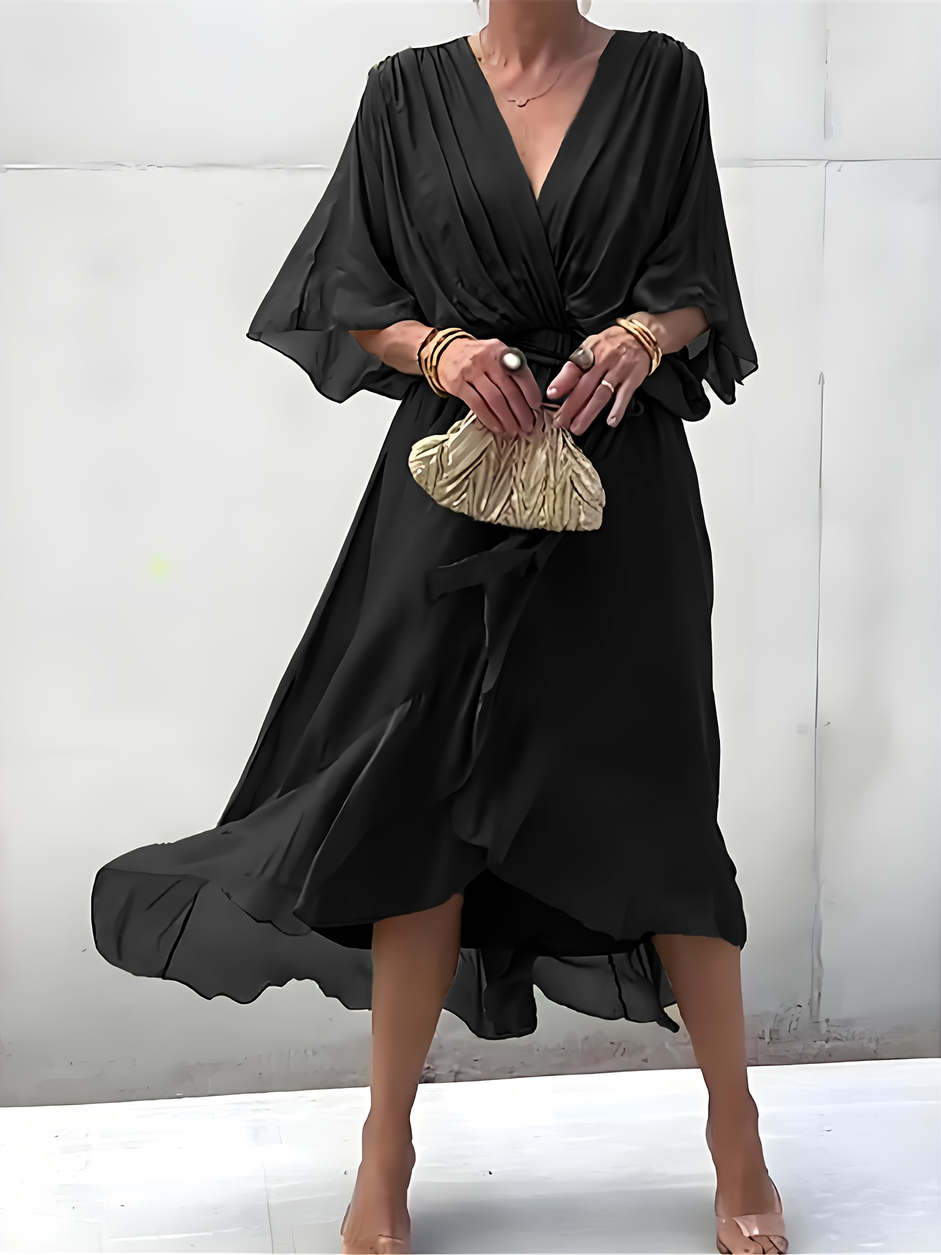 plus size new style womens plus size dress lining front - Temu Mauritius
