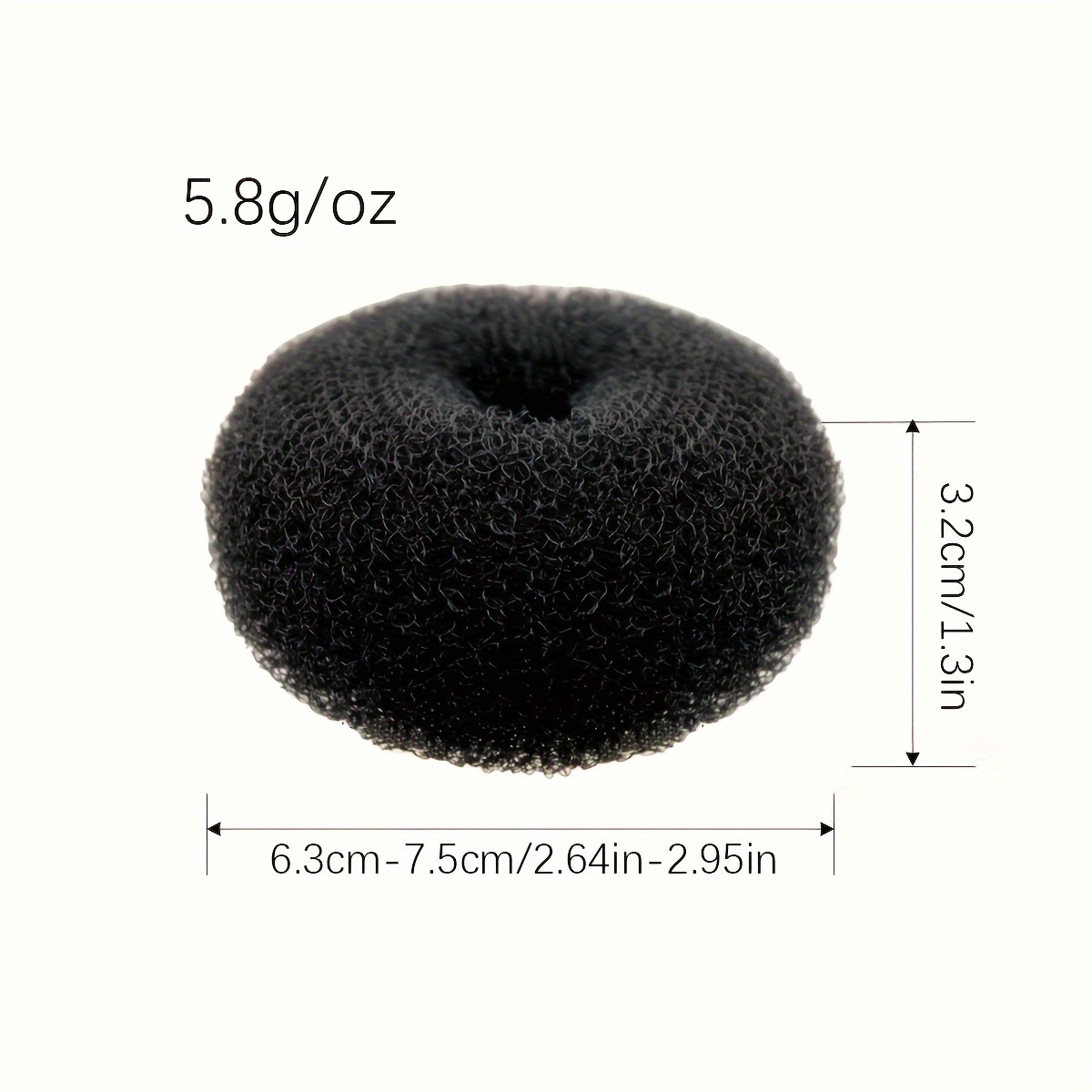 8pcs Donut Hair Bun Maker Set for Trendy Updo Hairstyles