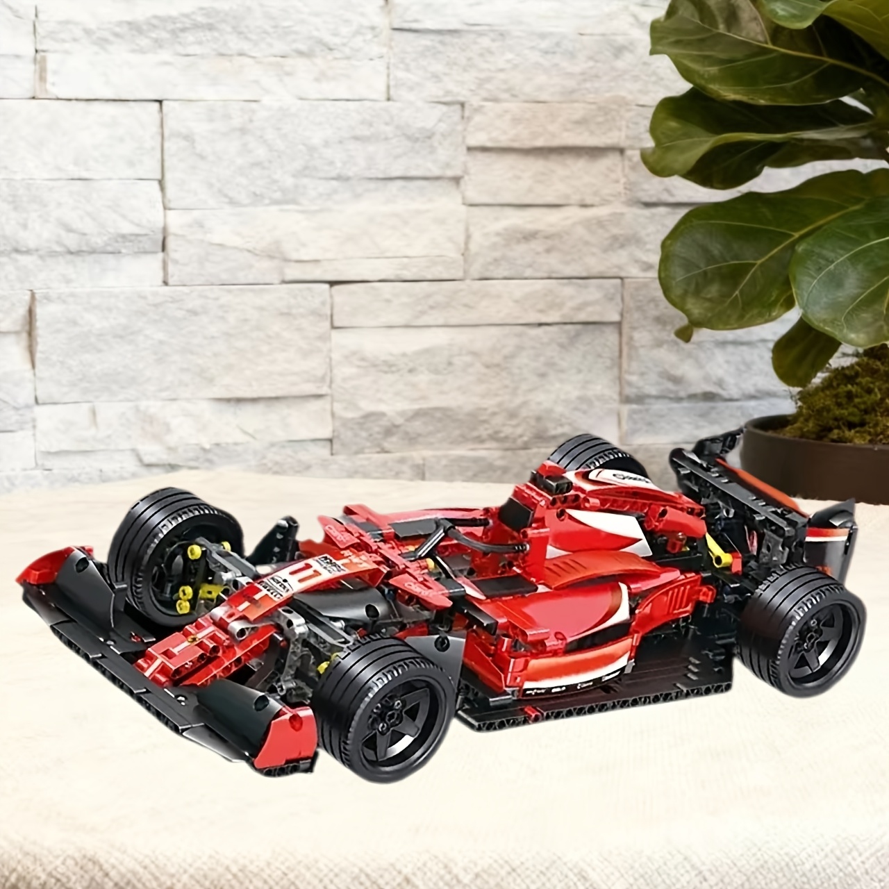 Luxury Tech Car Building Block Model Set, High Difficulty Assembly