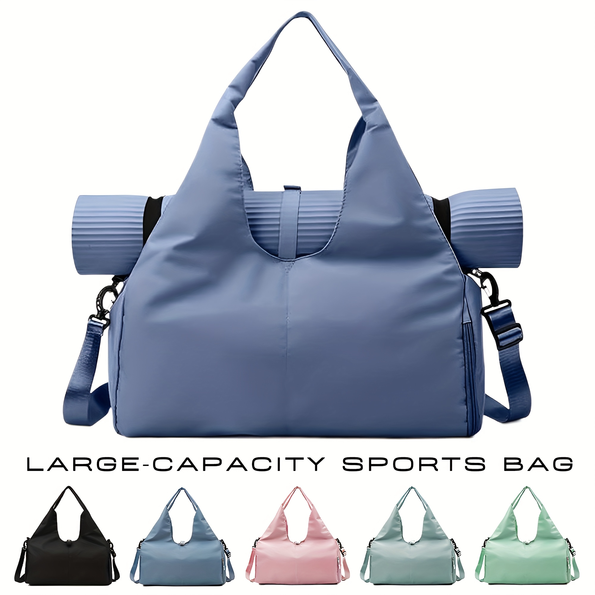 Gesteppte Mini-Sporttasche Für Damen – Mit Nassfach, Rosa, Ca. 40x20x19 Cm, Leicht & Stylisch
