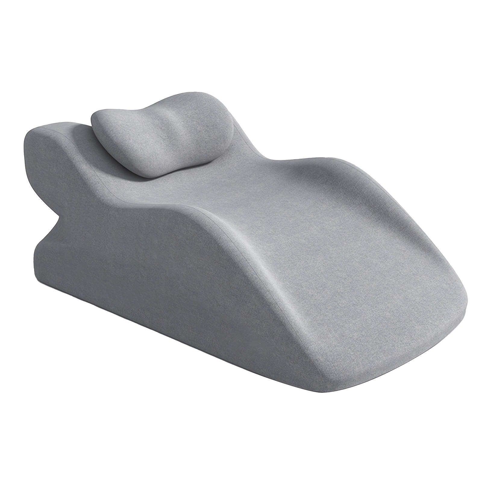 Ergonomic Reading Cushion For Bed And Sofa, Comfortable Back Cushion, Leg Cushion With Washable Cover, For Relaxing, Reading, Couple's Lying Pillow