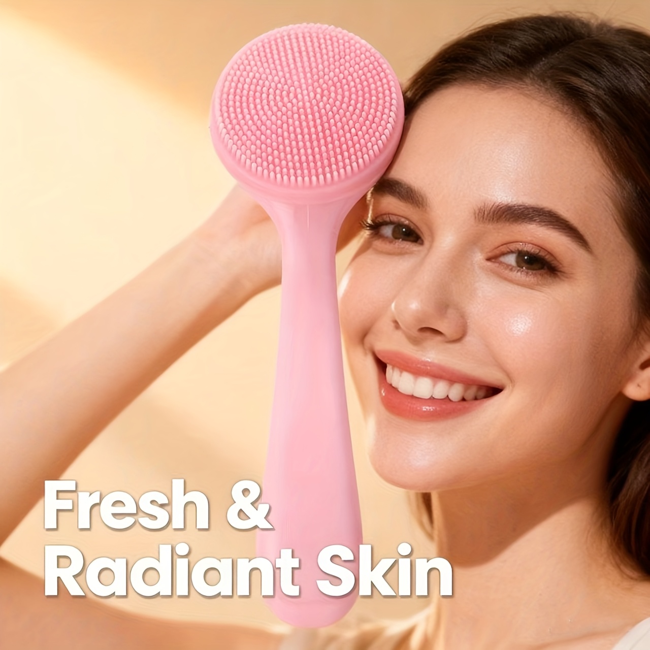 Deep Cleansing Facial Massage Brush for Exfoliation
