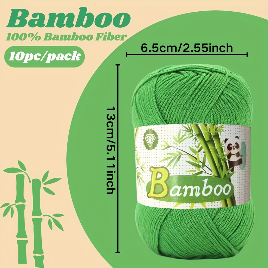 10pcs bamboo fiber yarn 500g breathable and comfortable   crochet knitting t shirts shawls scarves sweaters jackets hats cardigans and accessories essential for spring summer autumn hand knitted items soft and smooth yarn   light beige 100 bamboo fiber