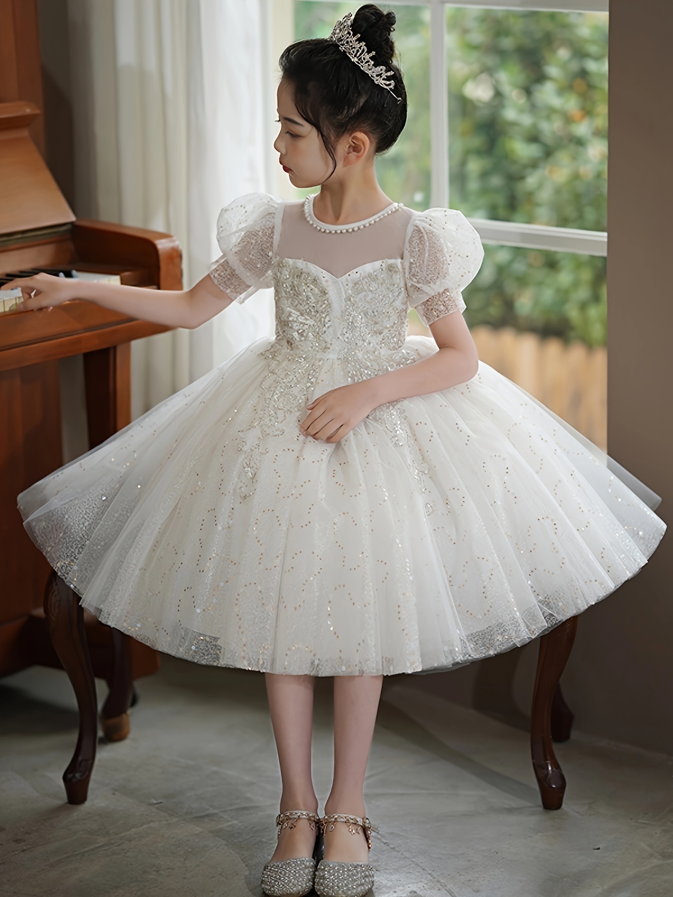 strapless open back dress Princess Tulle Lace Wedding Dress | JESSICA COUTURE main image 1