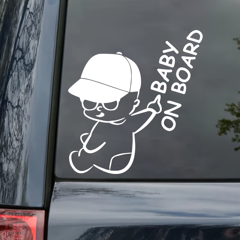Vesvory 2pcs Balloon Baby In The Car Stickers, Funny - Foto 4