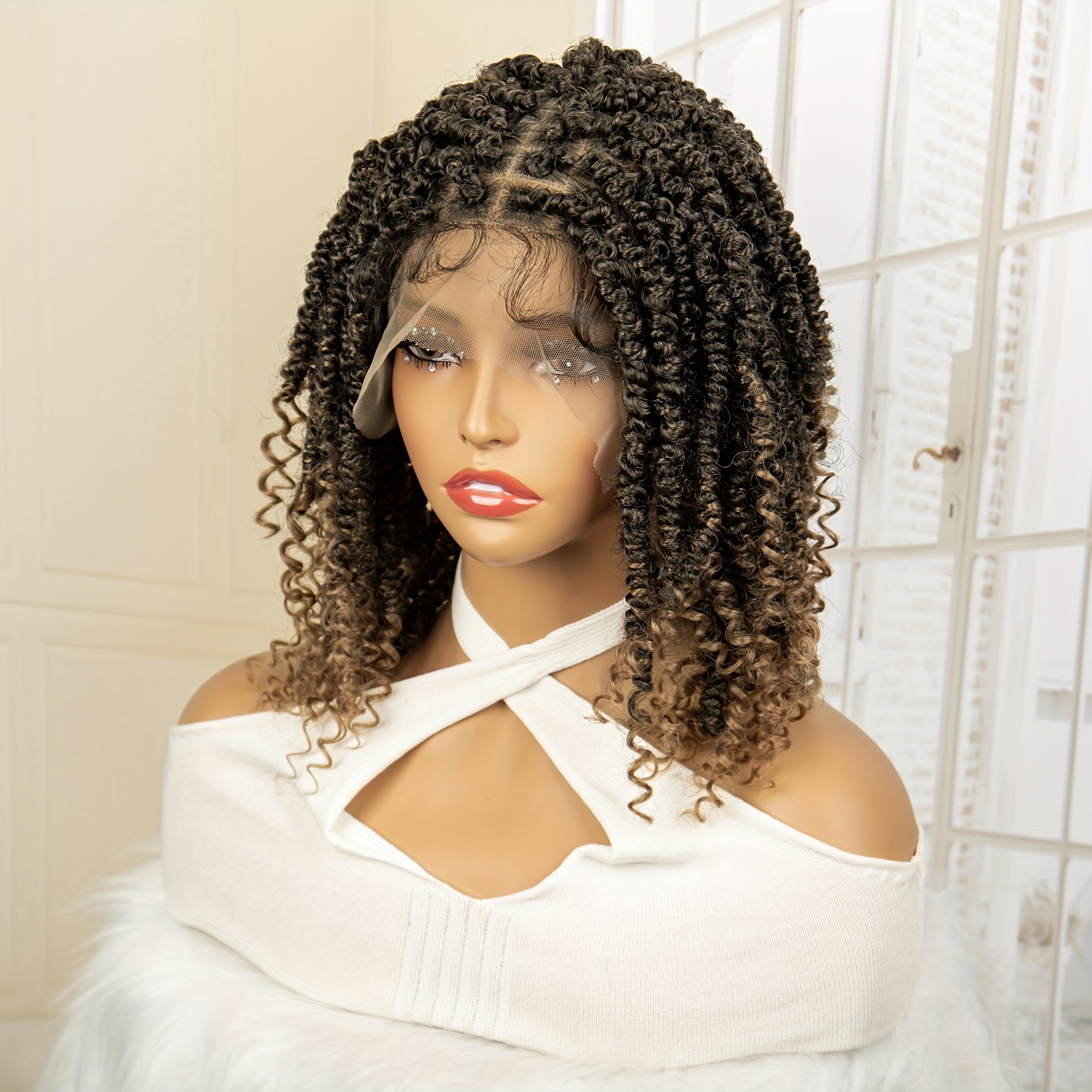 Lace Front box braid hotsell wig