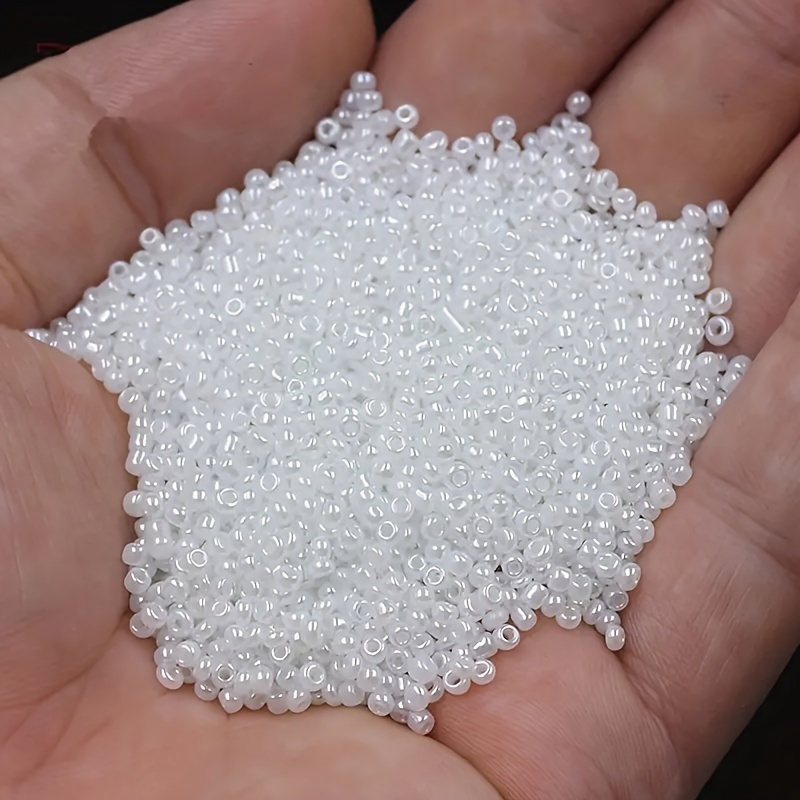 

Perles de en verre de la de - 2000 pièces de 2 mm, 1000 pièces de 3 mm, 500 pièces de 4 mm, en perles creuses, bracelets DIY, espacements de , kit de perles artisanales alimentation électrique