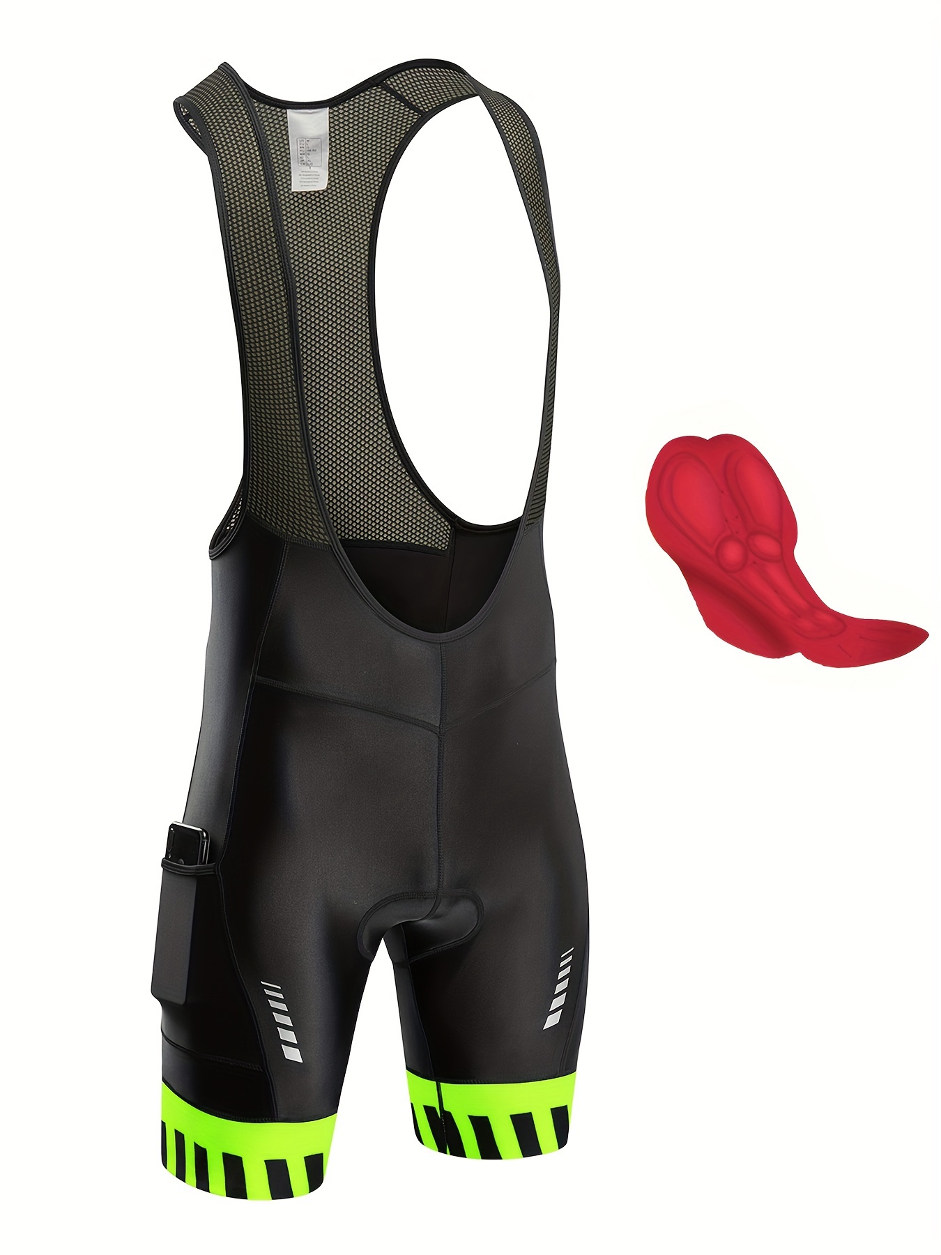 Bib Shorts Cycling With Padding *'s Cycling Bib Shorts With Pockets