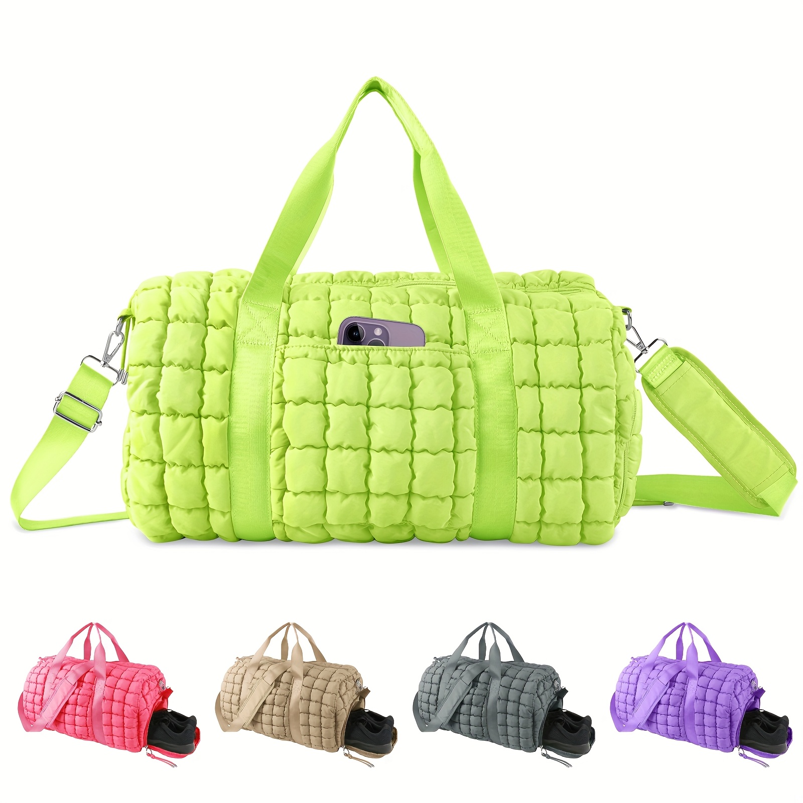 puffer bag sold on Temu United States