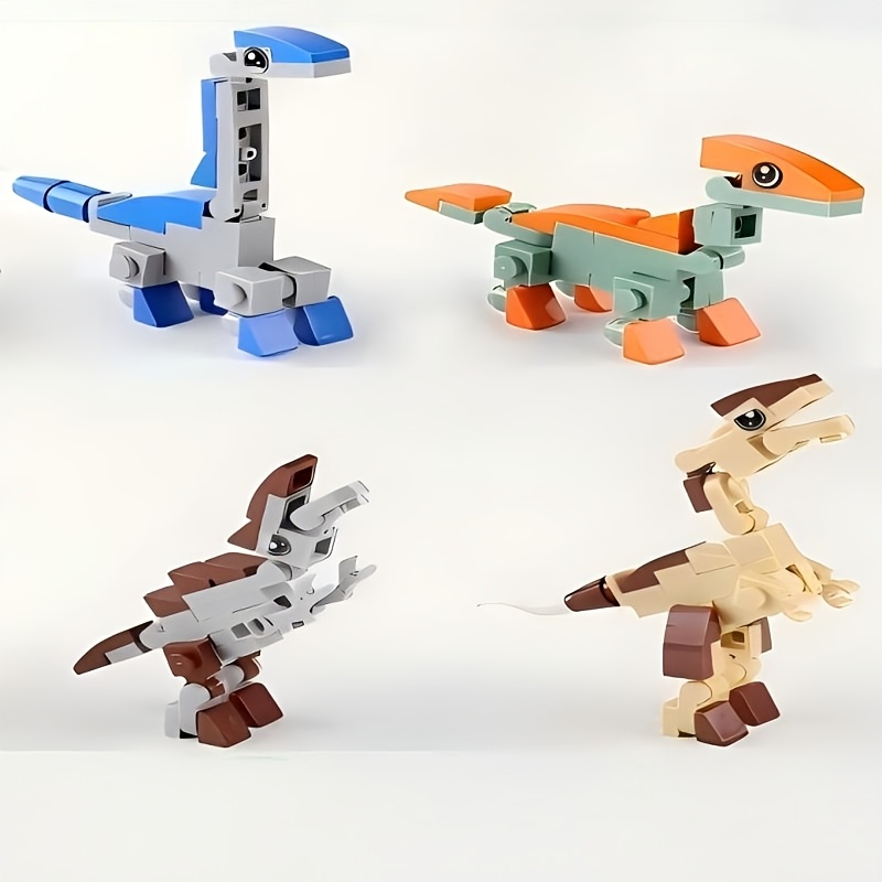 Mini Dinosaur Building Block Set for Creative Play