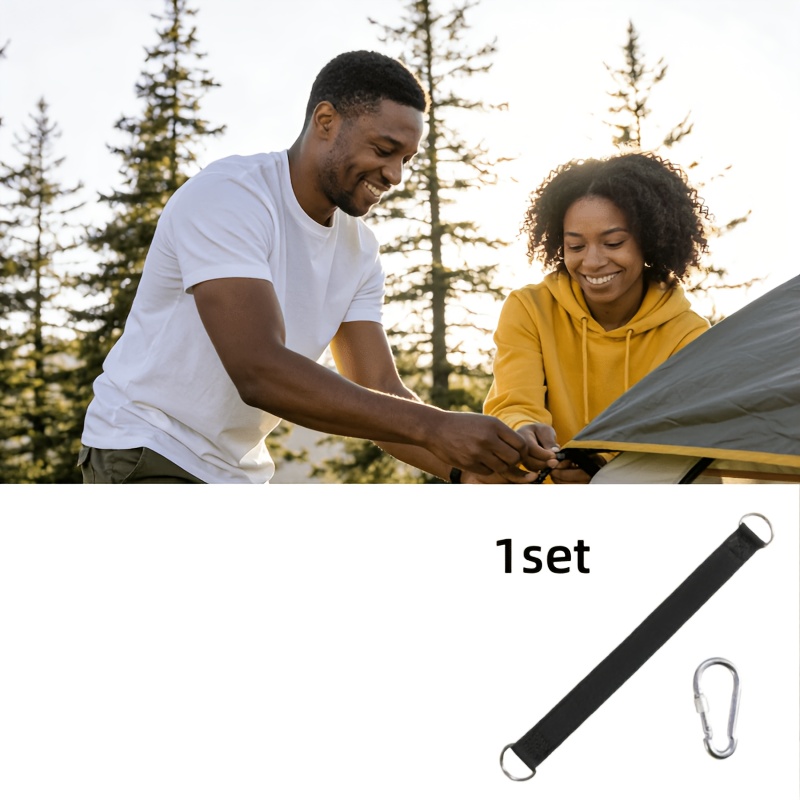 E-shop 1 Set, Hochbelastbare Camping-Hängematte mit Sicherheitsverschluss – Geeignet für alle Arten von Outdoor-Schaukeln Zubehör – Perfektes Werkzeug
