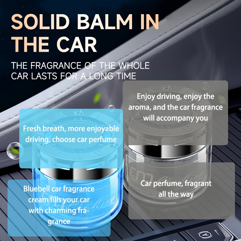 

Air Freshener - Long- Solid Balm Scent For , Vehicle Interiors