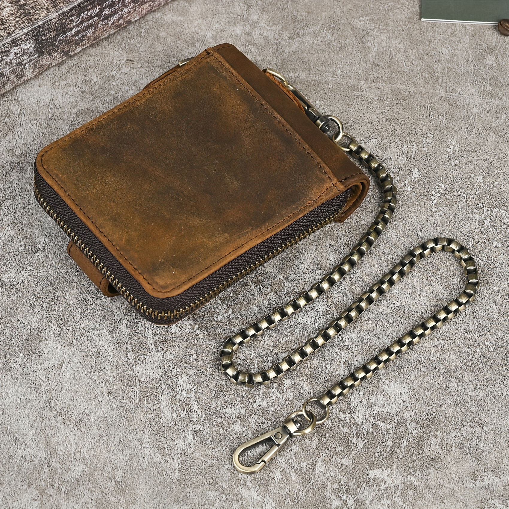 mens chain crossbody wallet 1805 bags luggage temu - Temu