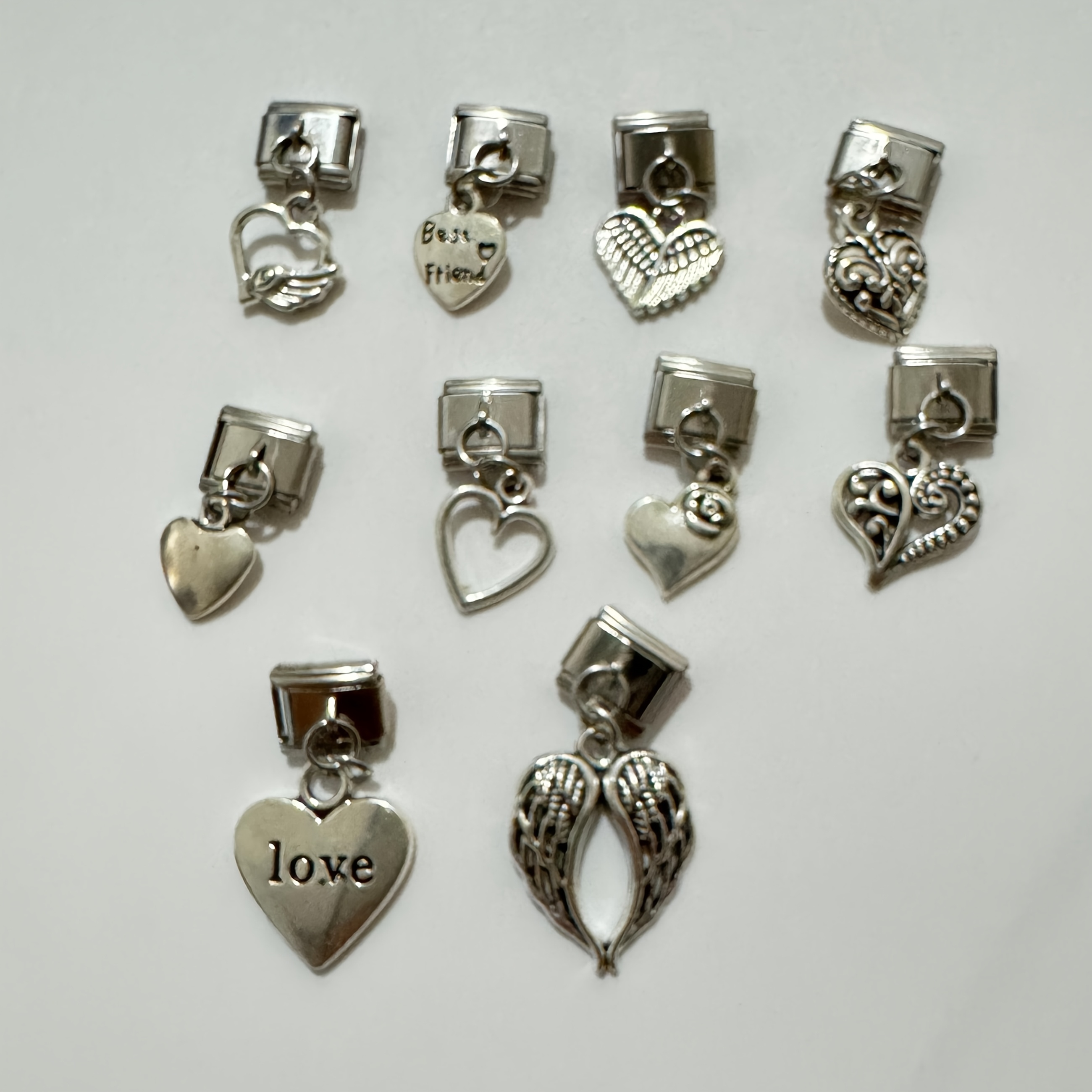 Charm Love Symbol Bracelet Fit for 9mm Bracelet